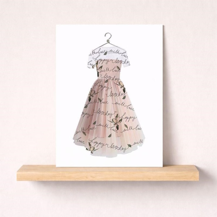 Birthday Card - Birthday Frock