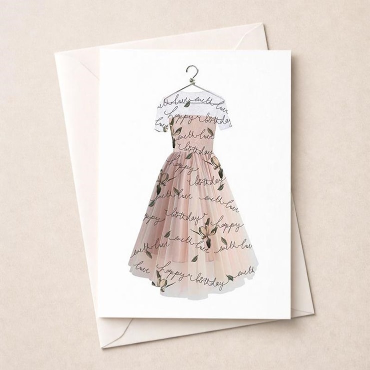 Birthday Card - Birthday Frock