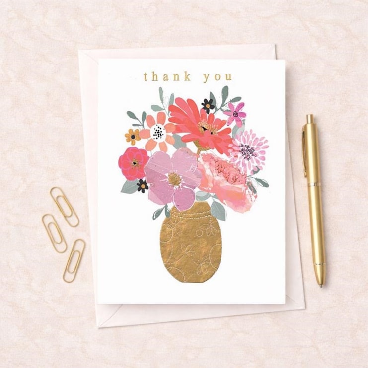 Thank You Card - Thank You Flowers