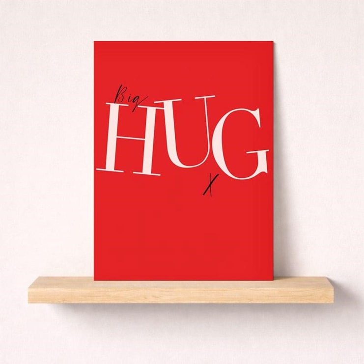 Thinking Of You Card - Big Hug