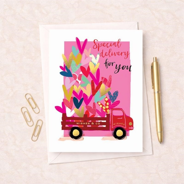 Thinking Of You Card - Special Delivery For You