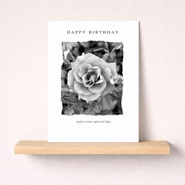 Birthday Card - Roses