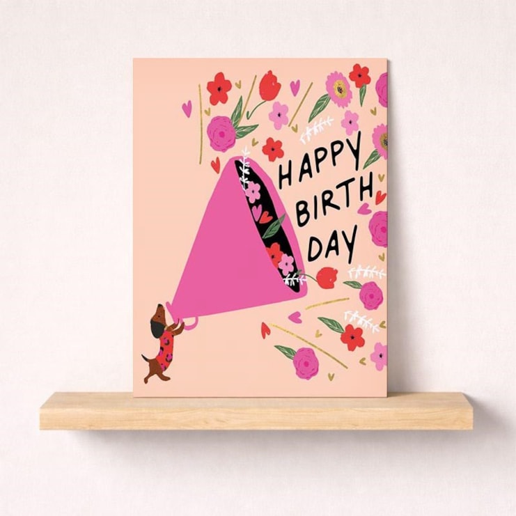 Birthday Card - Birthday Flowers Birthday Card - Birthday Flowers