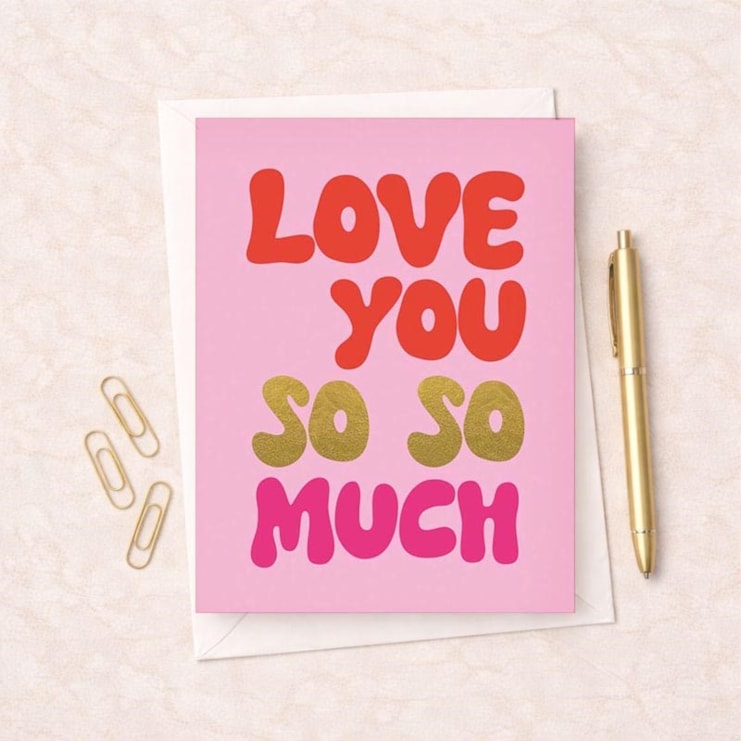 Anniversary Card - Love You So Much