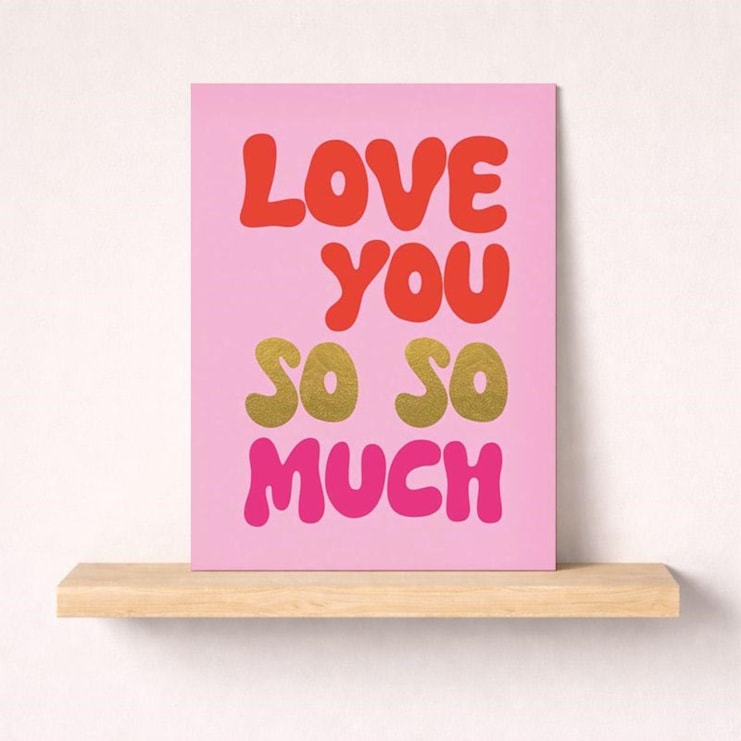 Anniversary Card - Love You So Much Anniversary Card - Love You So Much