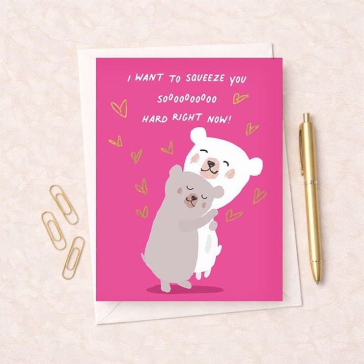 Thinking Of You Card - Bear Hugs Thinking Of You Card - Bear Hugs