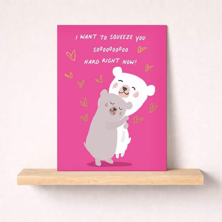 Thinking Of You Card - Bear Hugs Thinking Of You Card - Bear Hugs