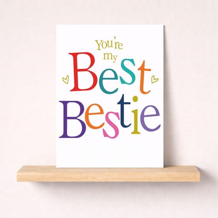 Friendship Card - You're My Best Bestie Friendship Card - You're My Best Bestie