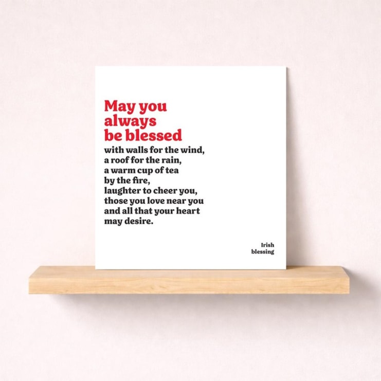 Just To Say Card - May You Always Be Blessed