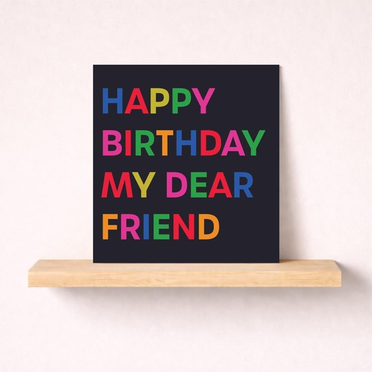 Birthday Card - My Dear Friend