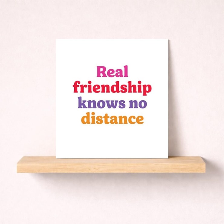 Friendship Card - Real friendship Friendship Card - Real friendship