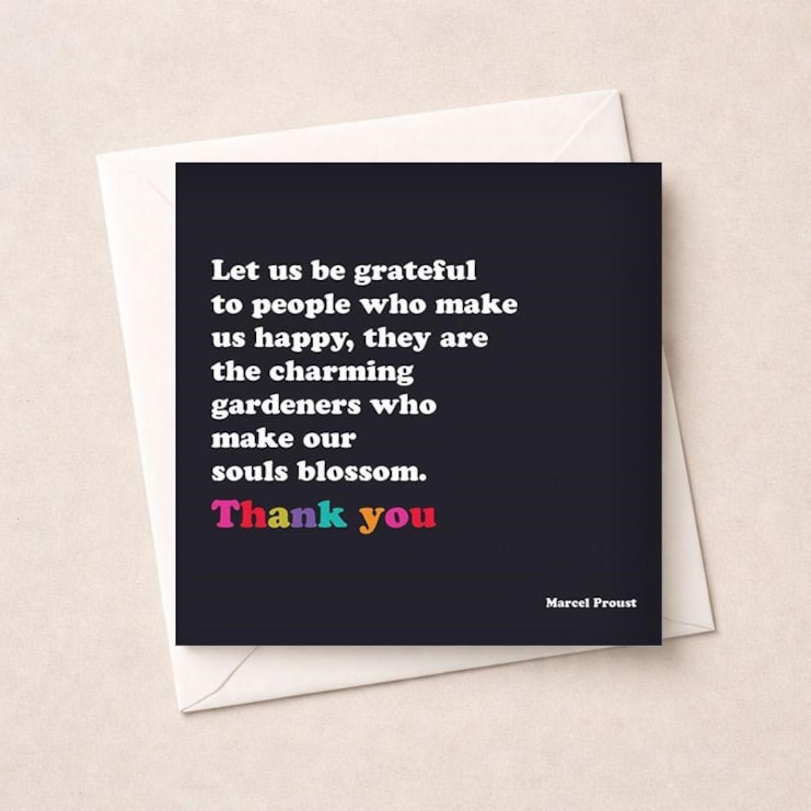 Thank You Card - Let Us Be Grateful