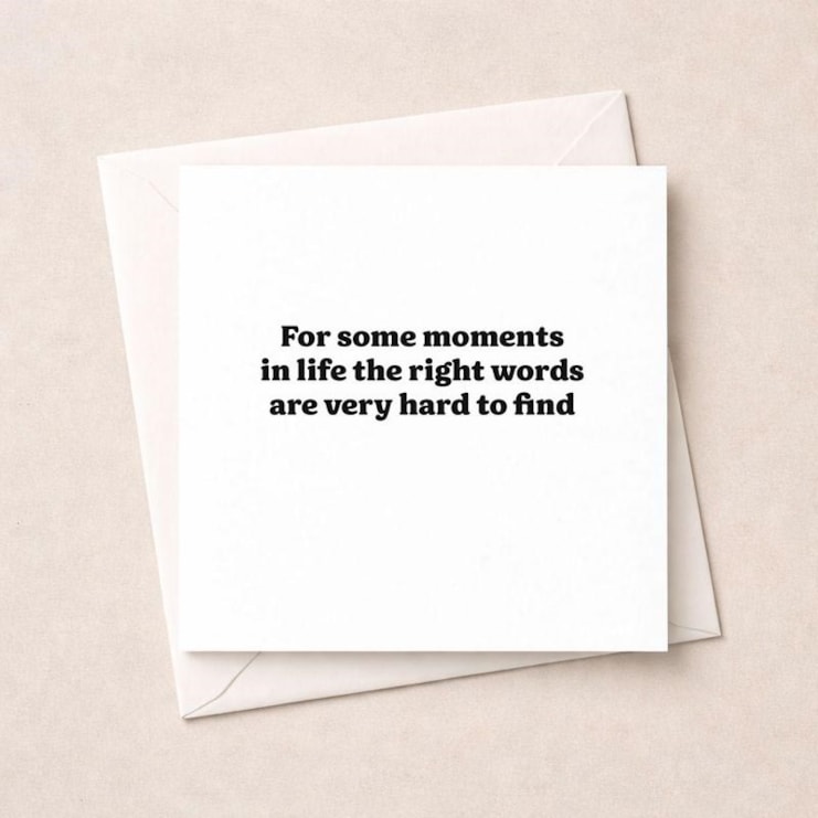 Thinking Of You Card - For some moments Thinking Of You Card - For some moments