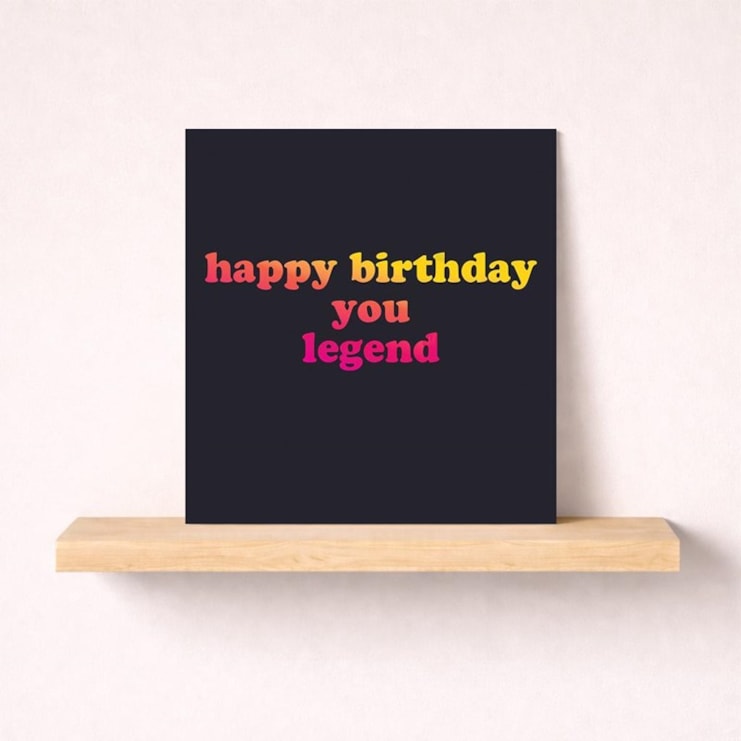 Birthday Card - You Legend Birthday Card - You Legend