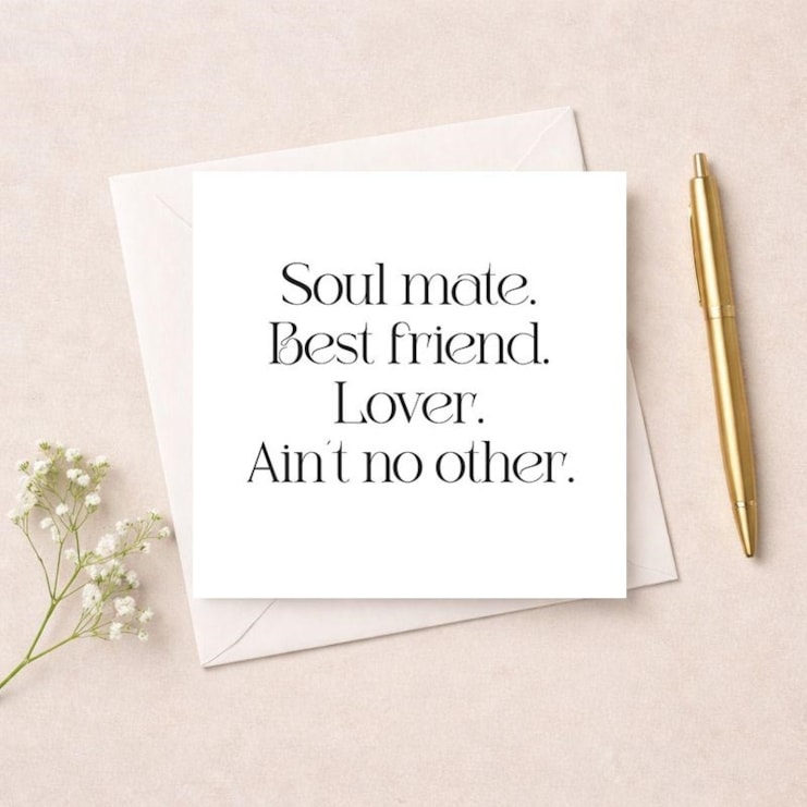 Anniversary Card - Soul mate Anniversary Card - Soul mate
