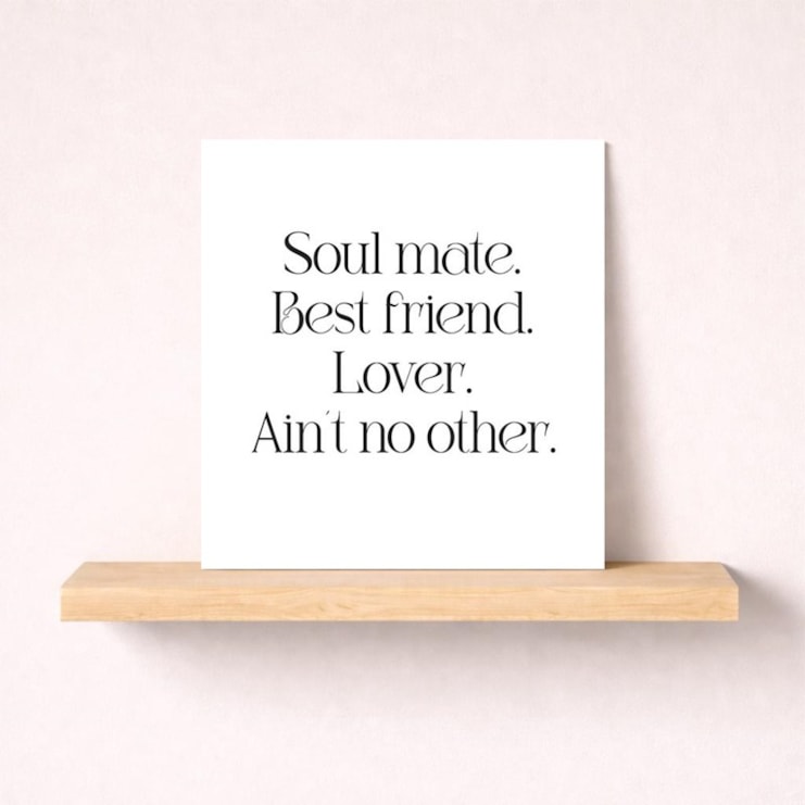 Anniversary Card - Soul mate