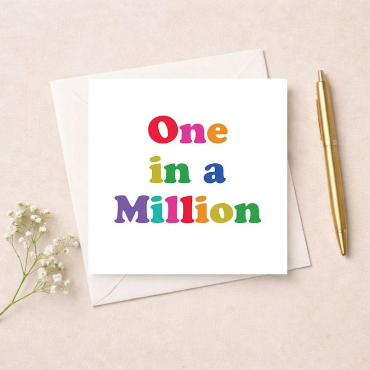 Open Card - One In A Million