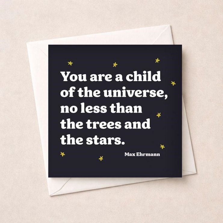 Open Card - Child Of The Universe