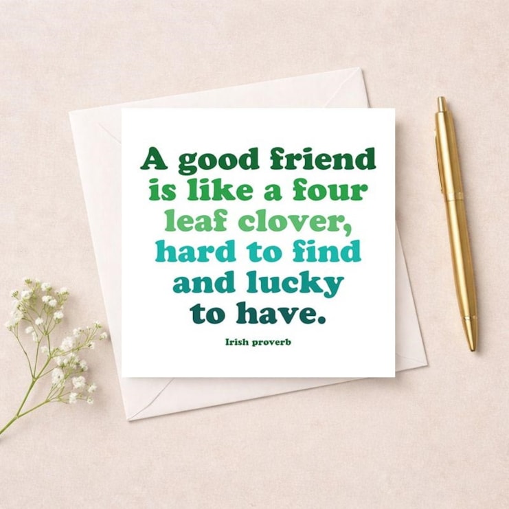 Friendship Card - A Good Friend