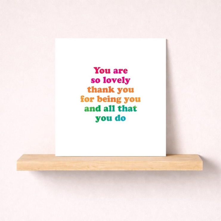 Just To Say Card - You Are So Lovely Just To Say Card - You Are So Lovely