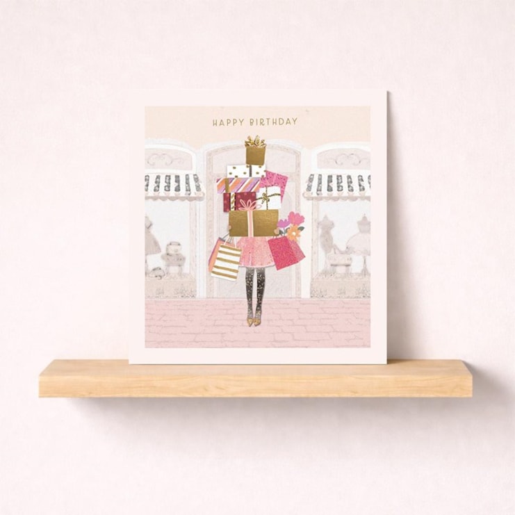 Birthday Card - Stacks Of Presents Birthday Card - Stacks Of Presents