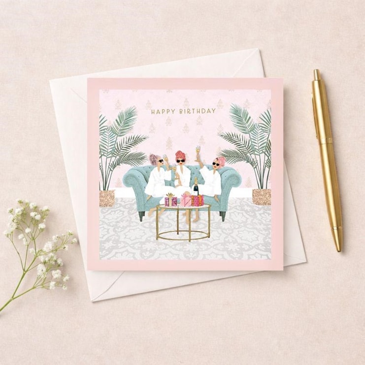 Birthday Card - Pamper Session