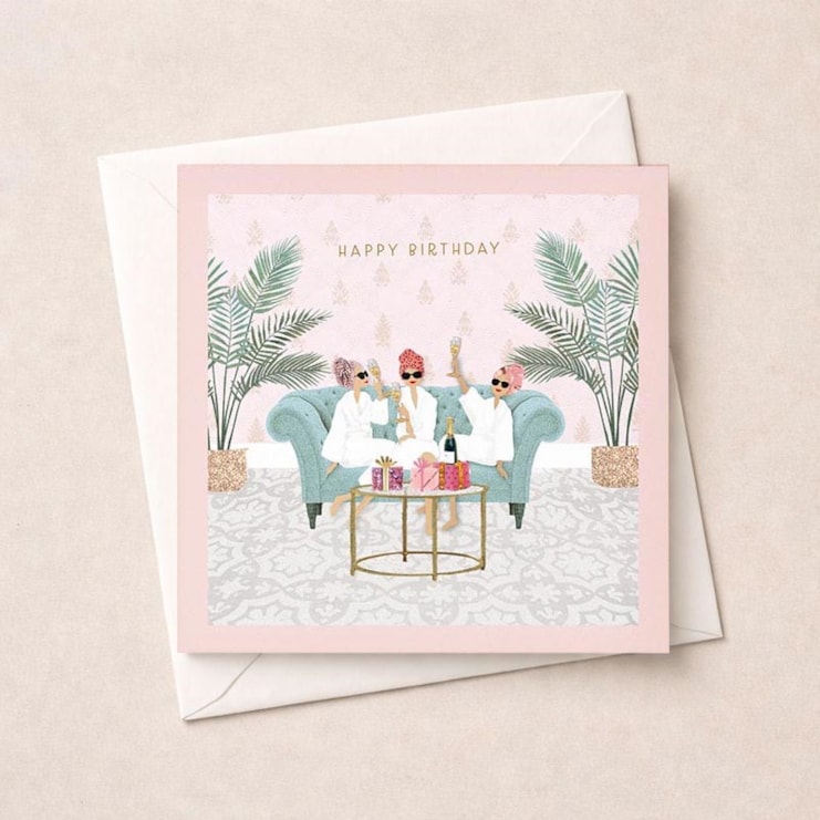 Birthday Card - Pamper Session