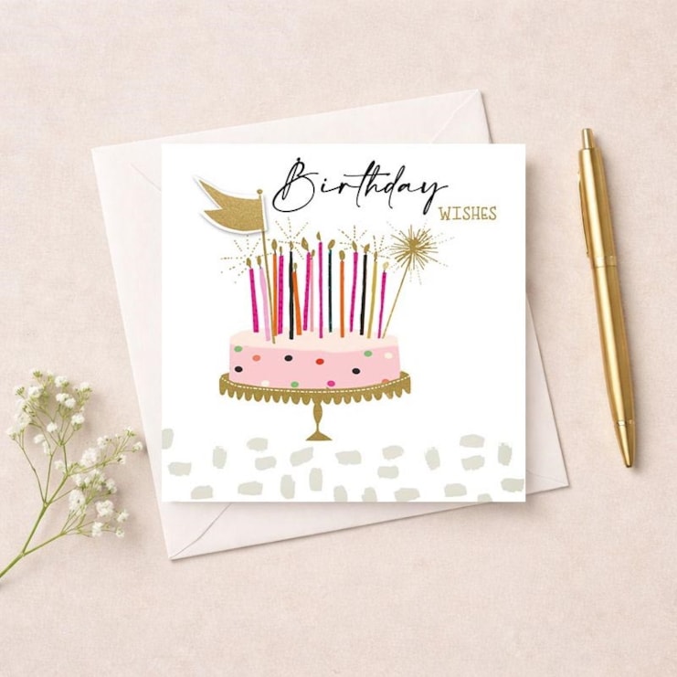 Birthday Card - Birthday Cake