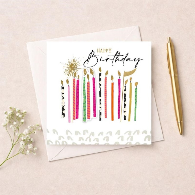 Birthday Card - Birthday Candles