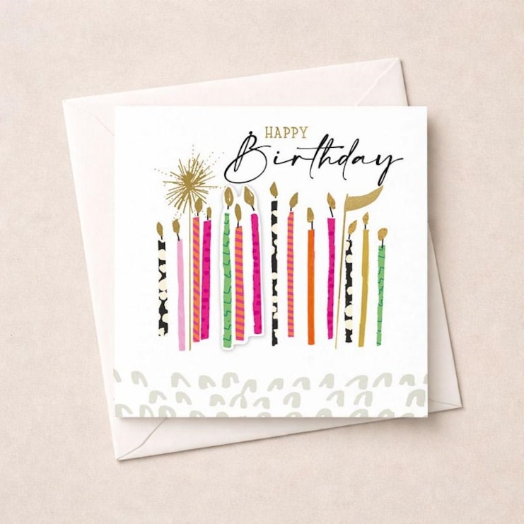 Birthday Card - Birthday Candles
