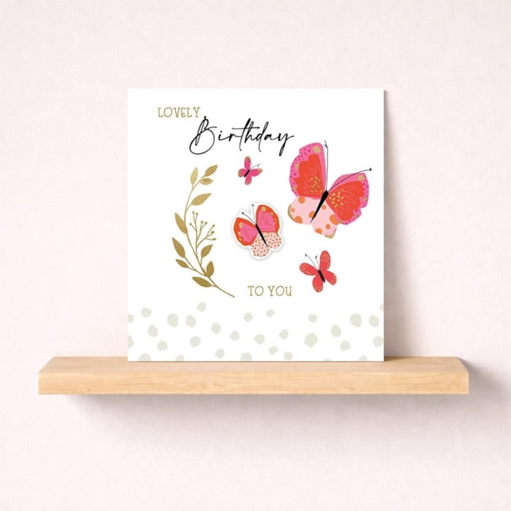 Birthday Card - Butterflies Birthday Card - Butterflies