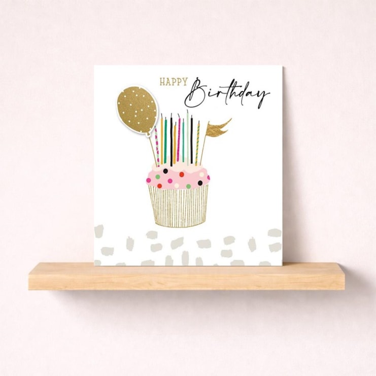 Birthday Card - Cupcake