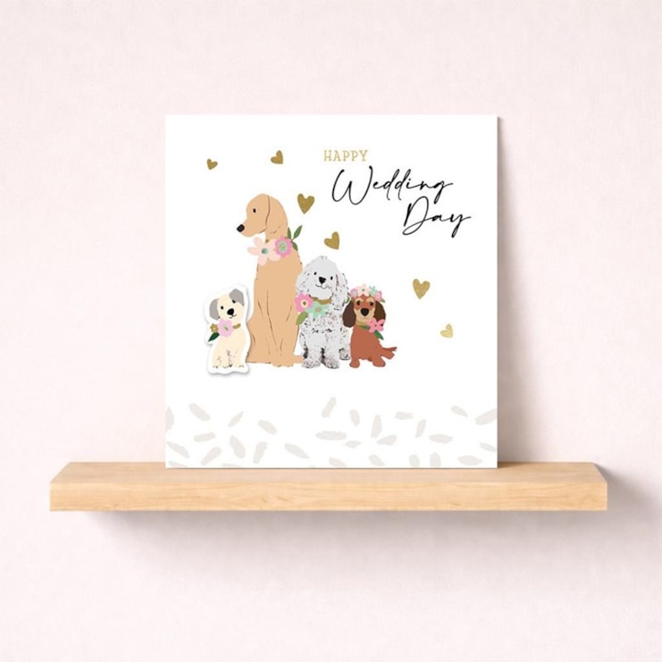 Wedding Card - Dogs