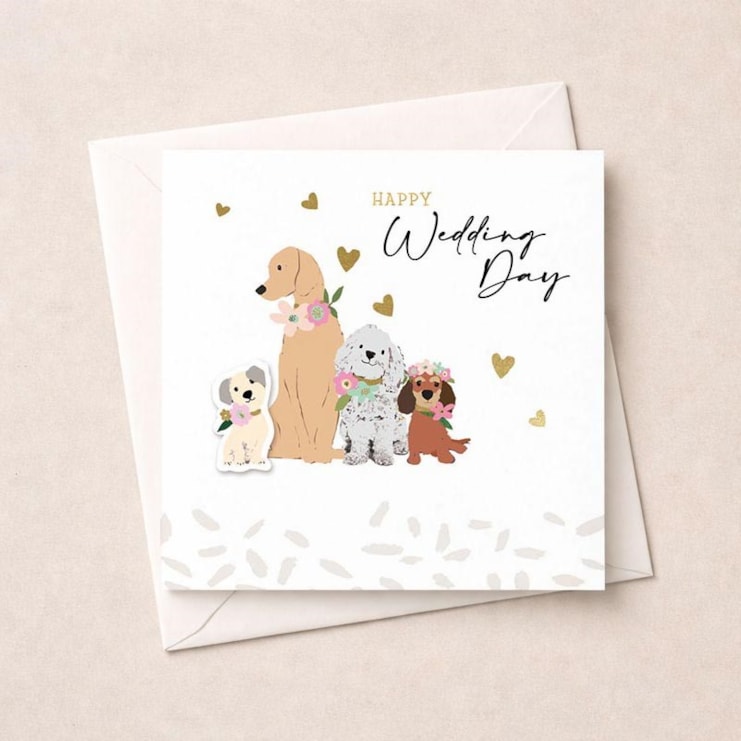Wedding Card - Dogs