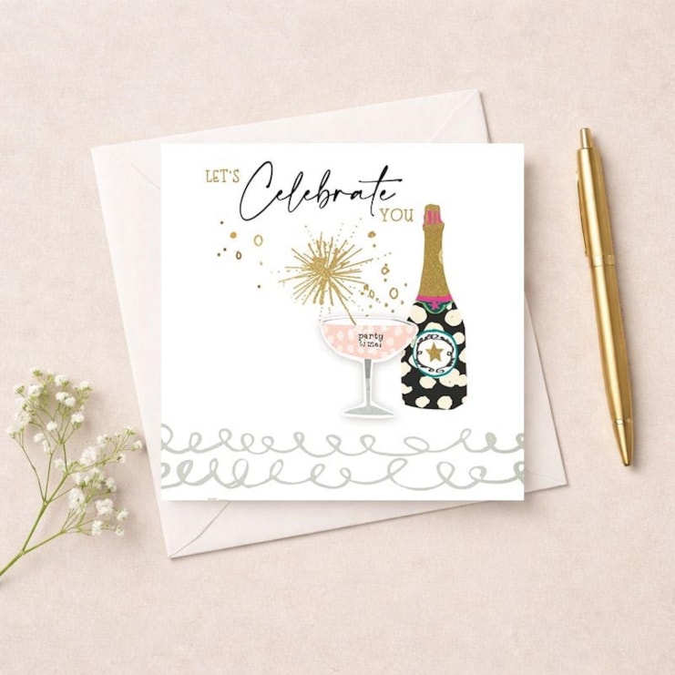Congratulations Card - Champagne Congratulations Card - Champagne
