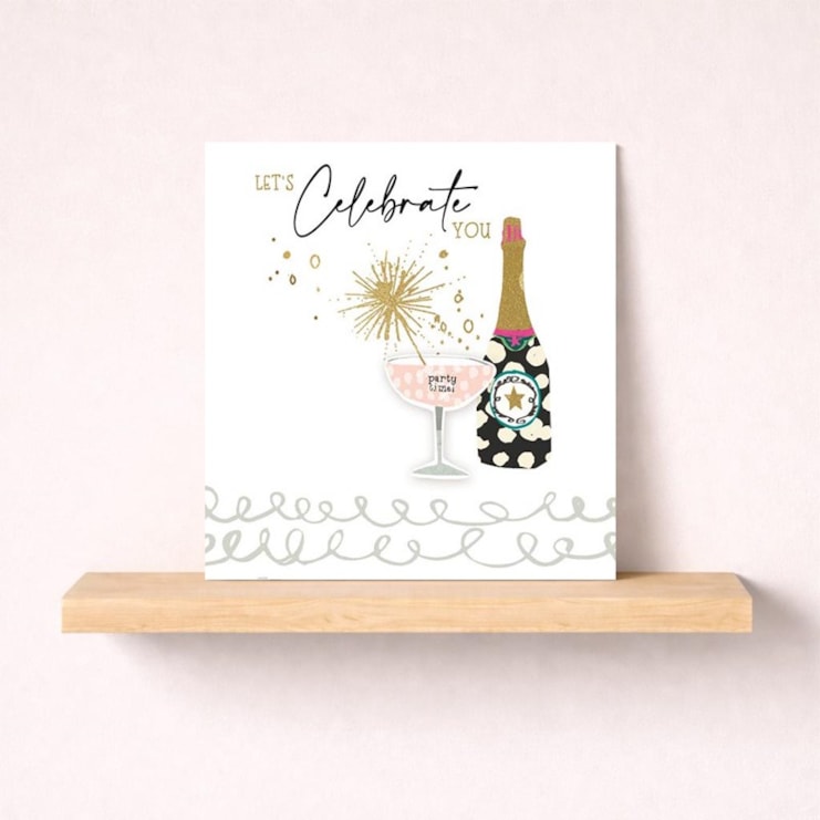 Congratulations Card - Champagne Congratulations Card - Champagne
