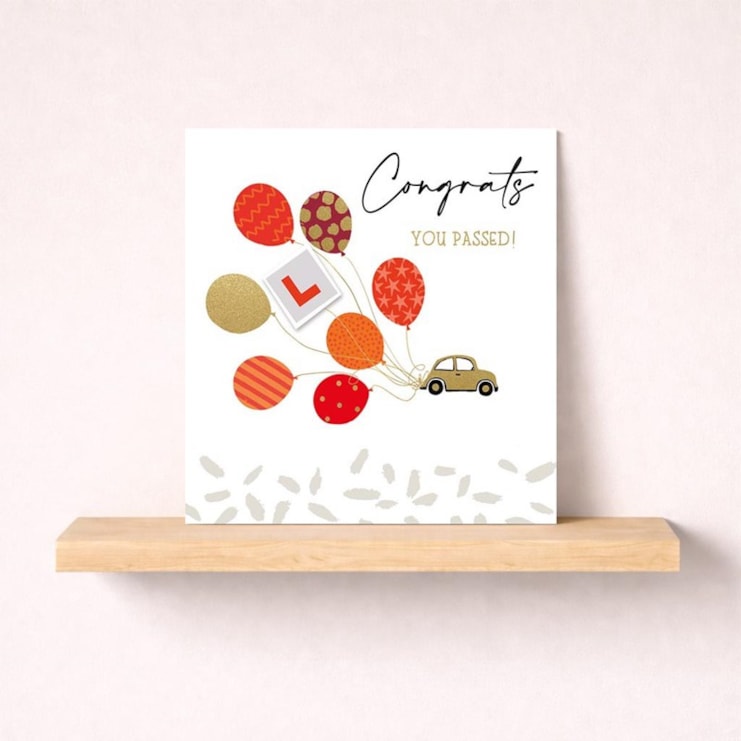 Congratulations Card - Driving Test