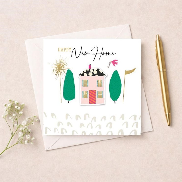 New Home Card - House & Key New Home Card - House & Key