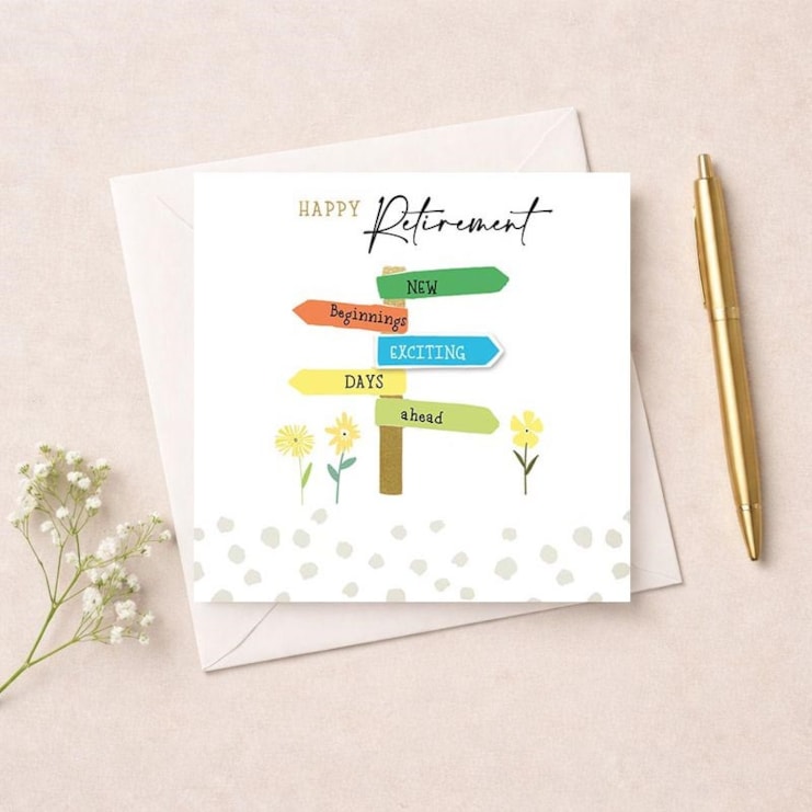 Retirement Card - New Beginnings