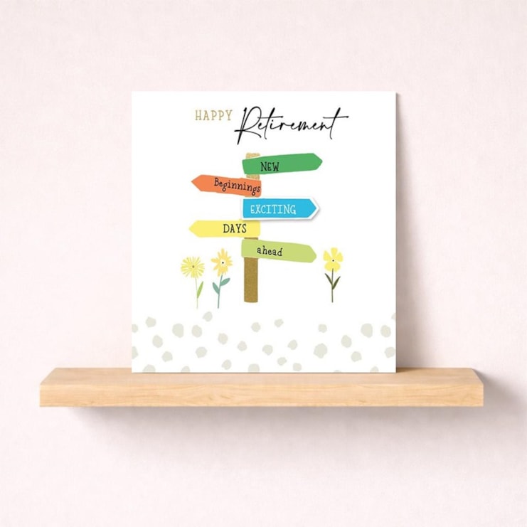 Retirement Card - New Beginnings