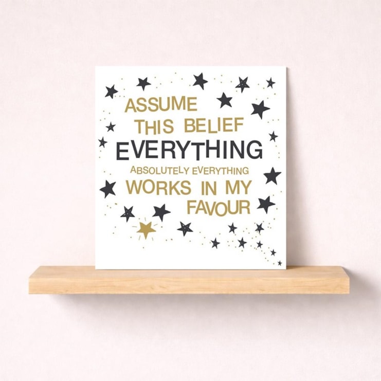 Open Card - Assume This Belief Open Card - Assume This Belief