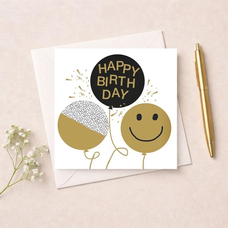 Birthday Card - Birthday Balloons Birthday Card - Birthday Balloons