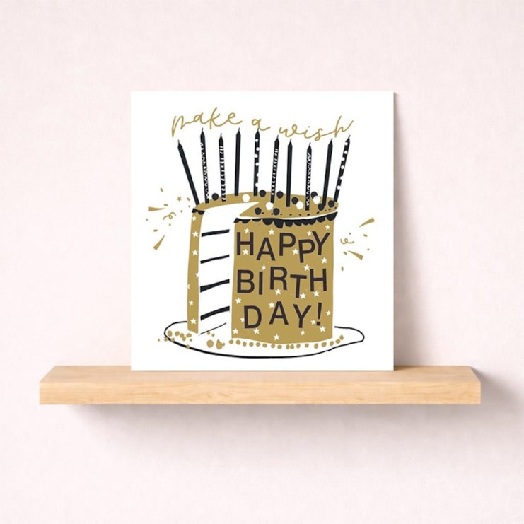 Birthday Card - Birthday Cake Birthday Card - Birthday Cake