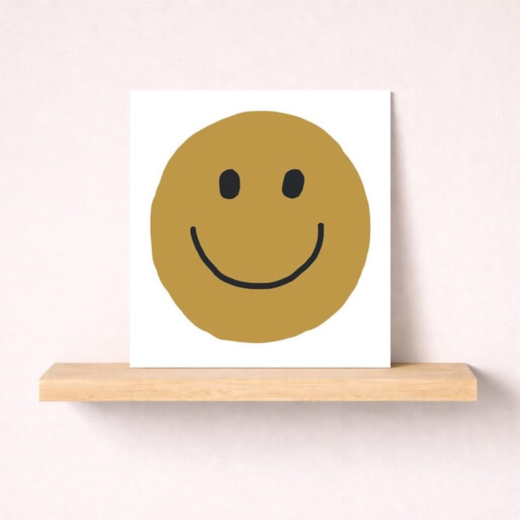 Open Card - Smiley Face Open Card - Smiley Face