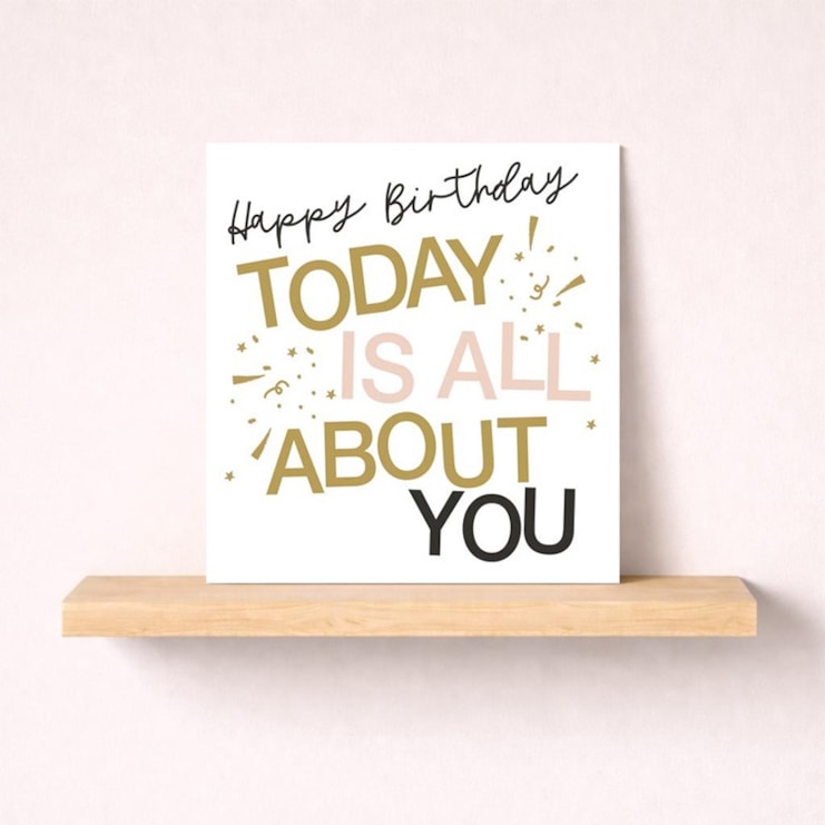 Birthday Card - All About You Birthday Card - All About You