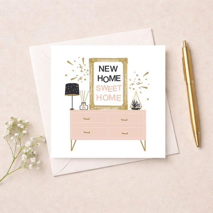 New Home Card - New Home Sweet Home New Home Card - New Home Sweet Home