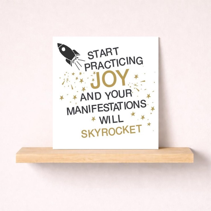 Open Card - Start Practicing Joy