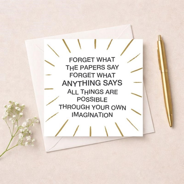 Open Card - All Things Are Possible Open Card - All Things Are Possible