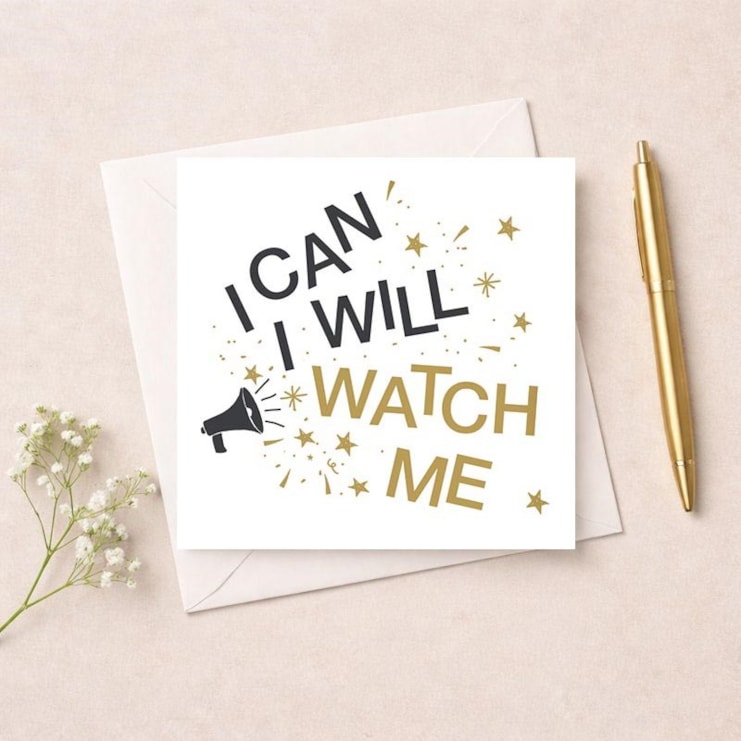 Open Card - I Can I Will Open Card - I Can I Will