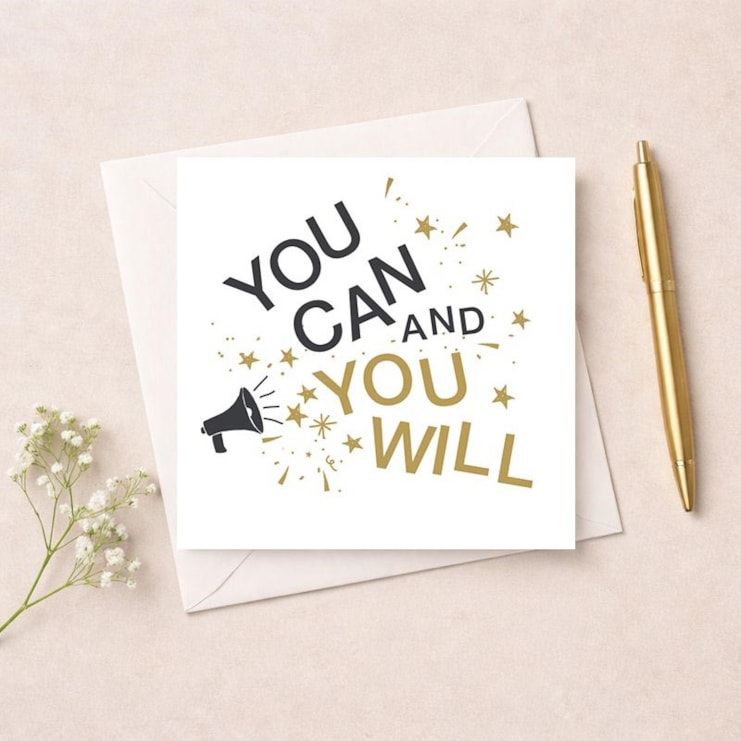 Open Card - You Can And You Will